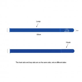 Bridas de Velcro para Cables con Ojal y Logo Personaliz...