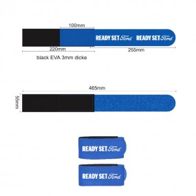 Cintas de Velcro para Esquís con Logo Personalizado