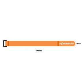Bridas de Velcro para Cables con Ojal y Logo Personaliz...