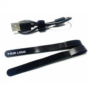 Bridas de Velcro con Bucle y Logo Personalizado