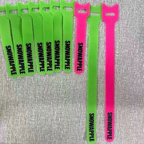 Bridas de Velcro Personalizadas con Logo para Empresas
