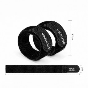 Organizadores de Cables con Logo | Bridas de Velcro